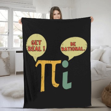 Discover Funny Math Meme Number Math Holiday Mathematics Fleece Blankets