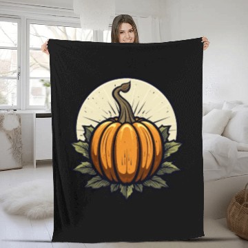 Discover Pumpkin Spice and Everything Nice: Thanksgiving Fleece Blankets