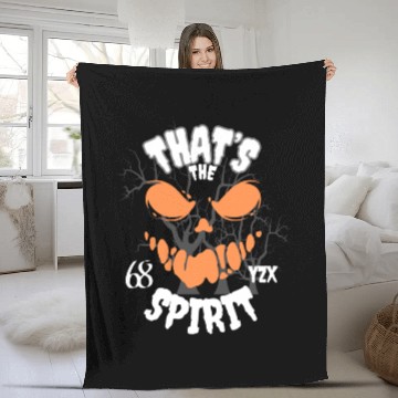 Discover Scary and cool, that's the spirit Fleece Blankets