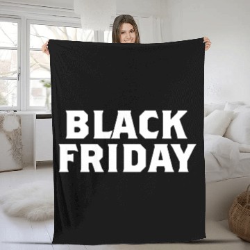 Discover Black Friday Fleece Blankets