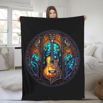 Discover Guitar Player Fashion - I Love Guitars Fleece Blankets