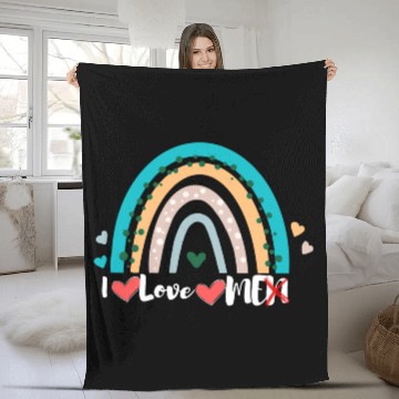 Discover Not Men I love me I love men Fleece Blankets