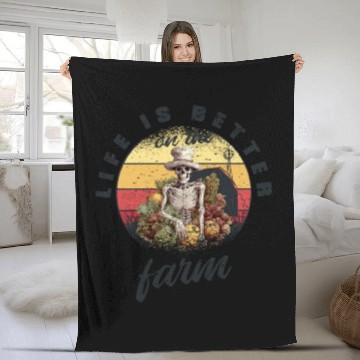 Discover Gardening Garden-plants sayings Gardener Fleece Blankets