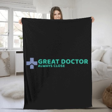 Discover Great Doctor Fleece Blankets