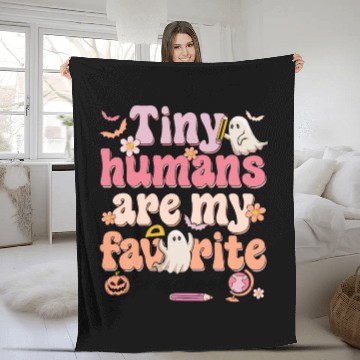 Discover Tiny Humans Are My Favorite Preschool Teacher Fleece Blankets