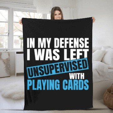 Discover In My Defense I Was Left Unsupervised Playing Fleece Blankets