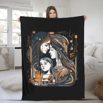 Discover National Family Day Fleece Blankets