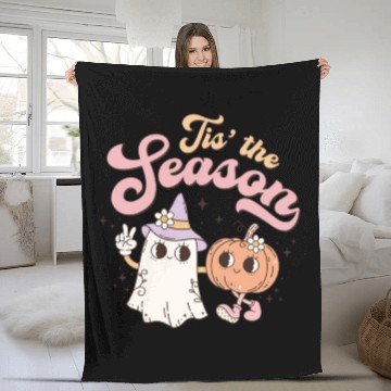 Discover "Tis The Season" - Festive Holiday Cheer Fleece Blankets
