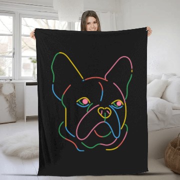 Discover Pitbull Fleece Blankets - Funny pitbull Fleece Blankets Fleece Blankets