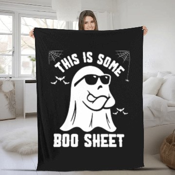 Discover This is some Boo Sheet. Halloween. Trick or Treat Fleece Blankets