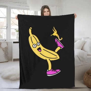 Discover Banana Fleece Blankets