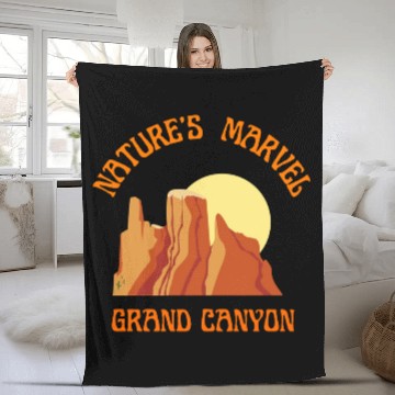 Discover Nature s Marvel Grand Canyon Fleece Blankets