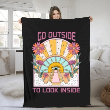 Discover Inner Visions Unleashed: Embrace the Psychedelic Fleece Blankets