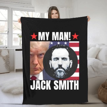 Discover The Battle of Ideals: Trump versus Jack. Fleece Blankets