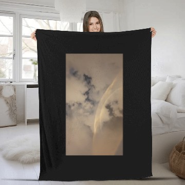 Discover Night Clouds With Light Fleece Blankets