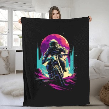 Discover Astro Cycle Fleece Blankets