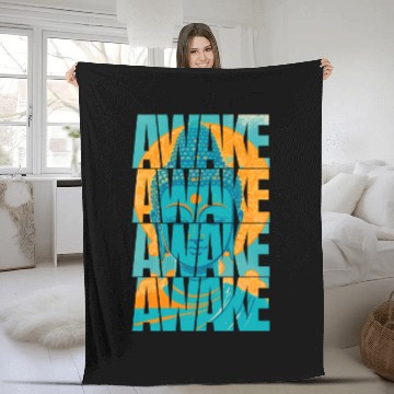 Discover Awake buddha Fleece Blankets