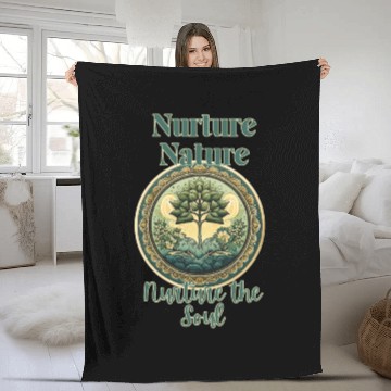Discover Nurture Nature Pastel Fleece Blankets