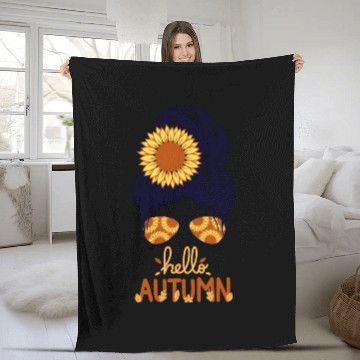 Discover Embrace the Season: Hello Autumn Fleece Blankets