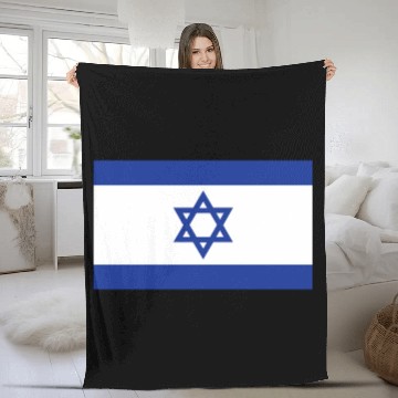 Discover Flag of Israel X 300 Fleece Blankets