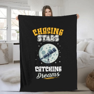 Discover Astrophotography Astronomy Space Camera Star Watch Fleece Blankets