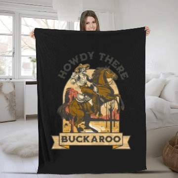 Discover Howdy There Buckaroo Fleece Blankets