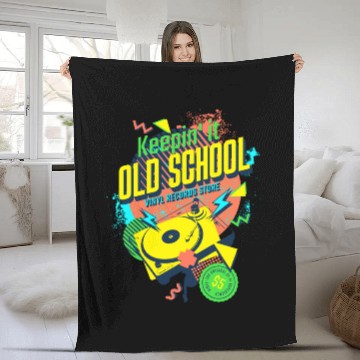 Discover Keepin' It Old School Fleece Blankets