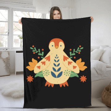 Discover penguin Fleece Blankets