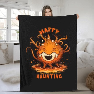 Discover Groot Happy Haunting Fleece Blankets