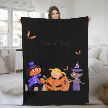 Discover Trick or Treat Fleece Blankets