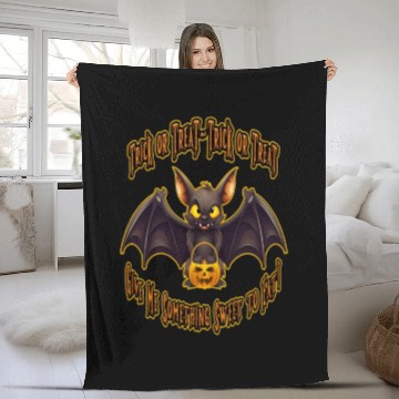 Discover Trick Or Treat! Fleece Blankets