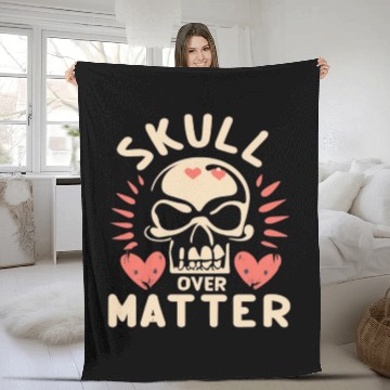 Discover Totenkopf Skull Skulls Totenschädel Spruch Fleece Blankets