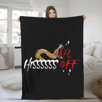 Discover Reptile Collector Boa Serpent Venomous Snake Lover Fleece Blankets