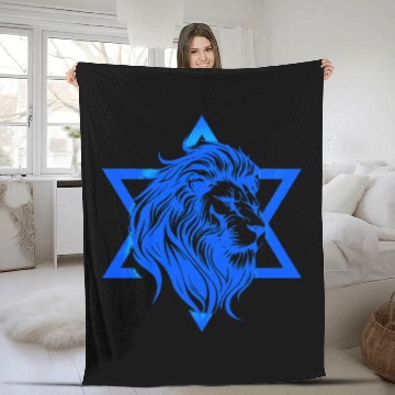 Discover I STAND WITH ISRAEL Fleece Blankets