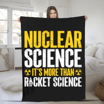 Discover Nuclear Engineer Fleece Blankets