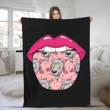 Discover Goat Tongue Fleece Blankets