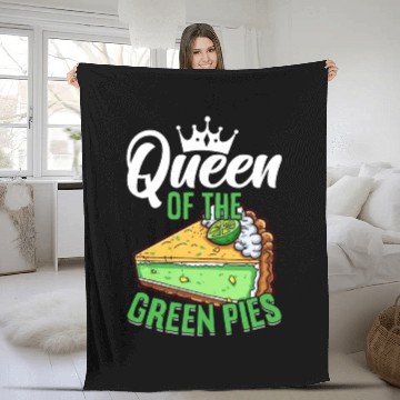 Discover Key Lime Pie Lover Dessert Fleece Blankets