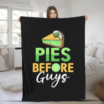 Discover Key Lime Pie Lover Dessert Fleece Blankets
