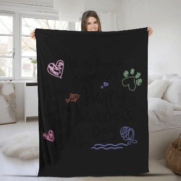 Discover Pet Mother's Day Fleece Blankets