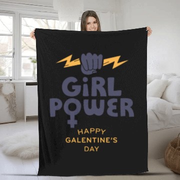 Discover Be My Galentine. Galentine's Day Fleece Blankets