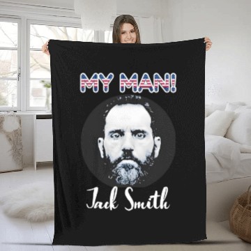 Discover My Man Jack Smith's American Dream, American pride Fleece Blankets