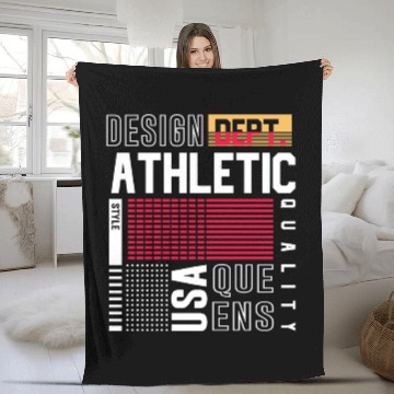 Discover Urban Athletic DEPT. Fleece Blankets