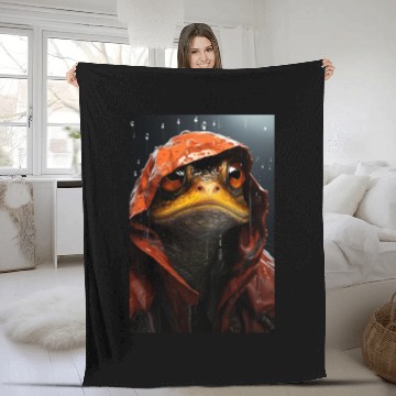 Discover Frog Fleece Blankets
