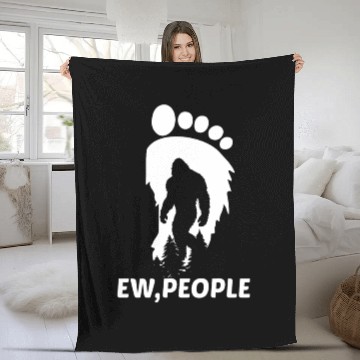 Discover Ew People Big Foot Fleece Blankets