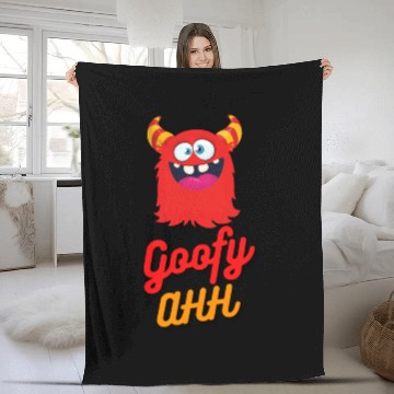 Discover Goofy Ahh Fleece Blankets