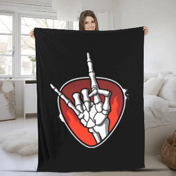 Discover Heavy Metal Fleece Blankets