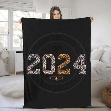 Discover Proud Uncle Of A 2024 Graduate Fleece Blankets
