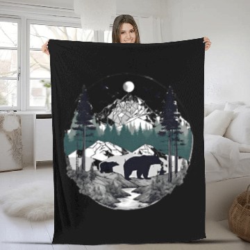 Discover Wilderness Bond Fleece Blankets