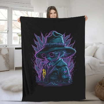 Discover Black friday mouse Fleece Blankets