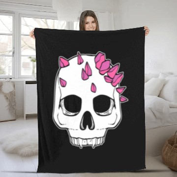 Discover Crystal Vampire Halloween Fan Gift Fleece Blankets